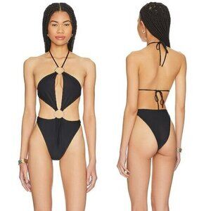 Camila Coelho Agata One Piece in Black